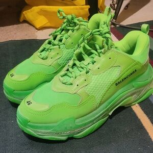 Balenciaga Bright Green Shoes